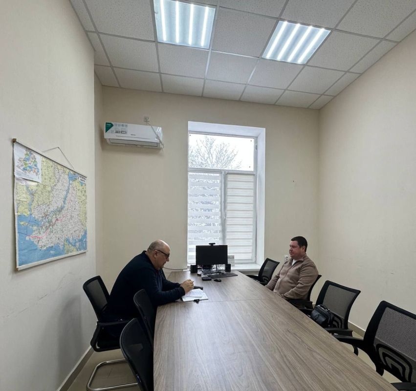 Виталий Гура: Встретился с первым заместителем министра здравоохранения Херсонской области Владимиром Ларионовым