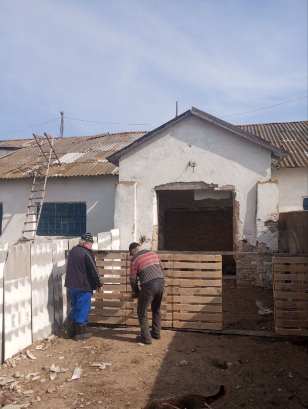 С заботой о братьях наших меньших! В городском округе город Новая Каховка продолжается благоустройство приюта для бездомных животных