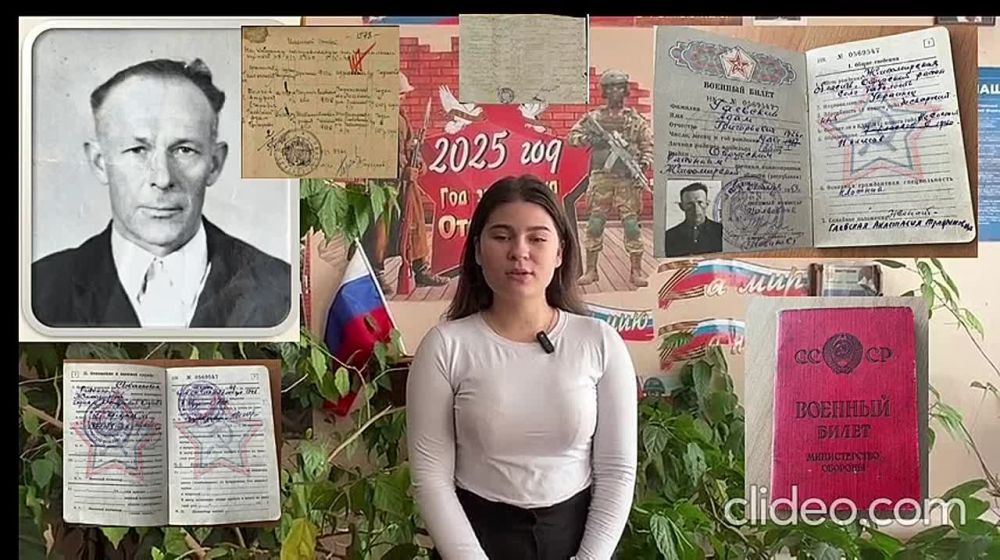 Еженедельная рубрика "Герои Победы!" медиацентра Таврийской школы Скадовского МО