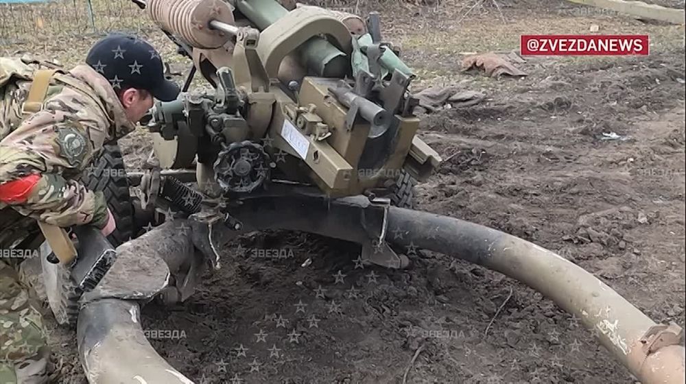 Тела украинских боевиков и сгоревшая техника — все, что осталось от врага в селе Казачья Локня в пригороде Суджи