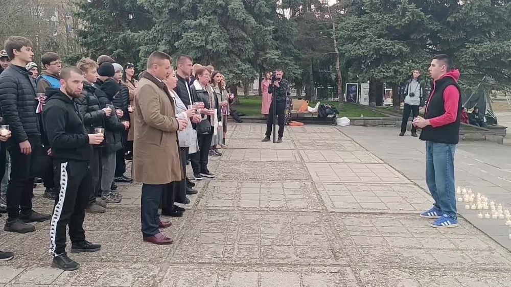 «Херсон наш!»: акция памяти в Скадовске