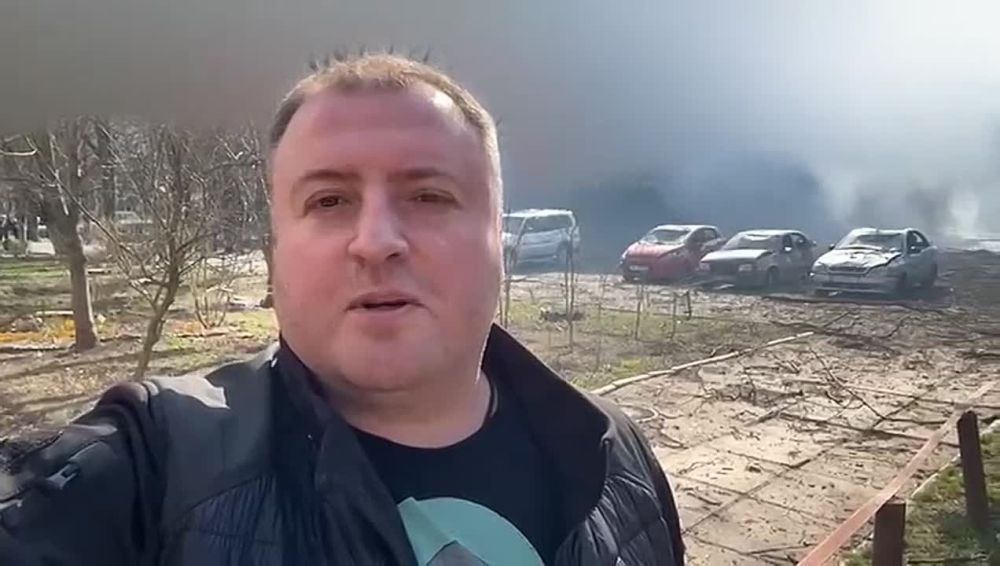 По цели в центре временно оккупированного Херсона прилетел ФАБ с УМПК