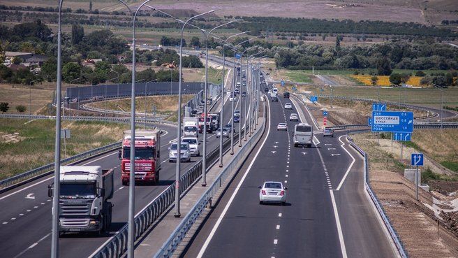 Марат Хуснуллин: На трассе «Таврида» зафиксировано более 23 млн проездов с момента запуска движения