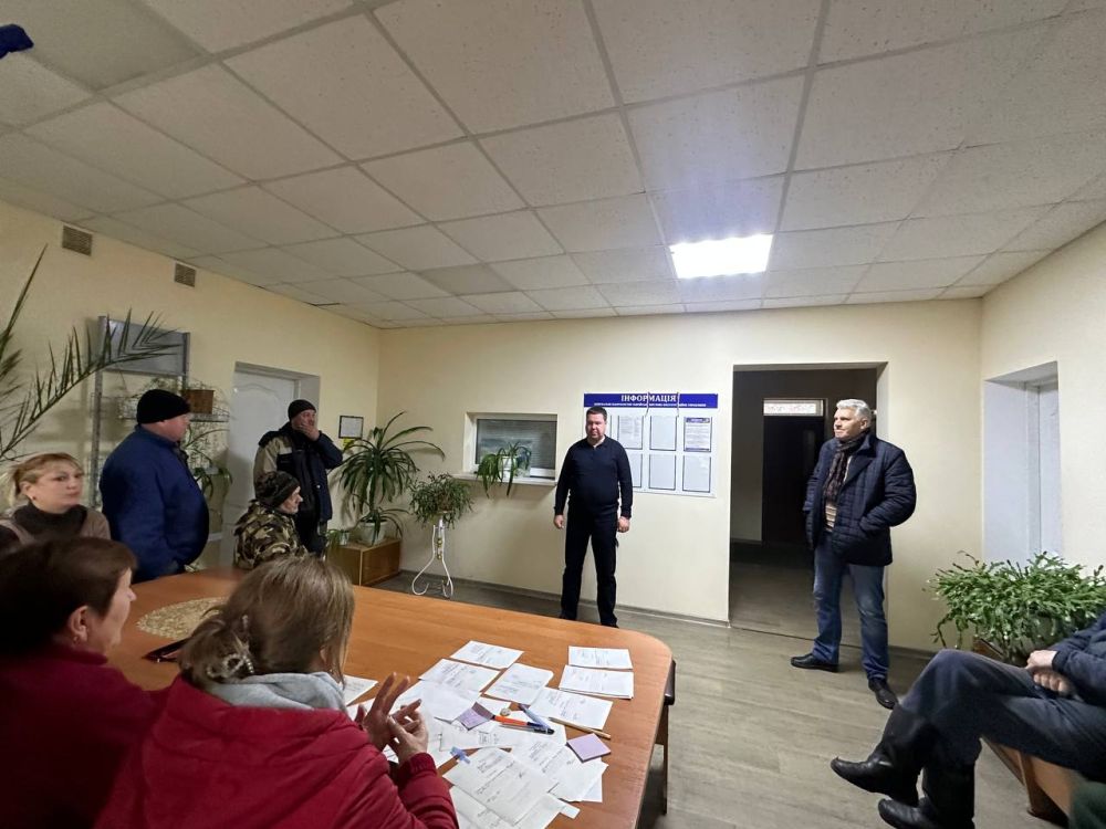 Виталий Гура: Посетил с рабочим визитом Некоммерческую организацию «Единый региональный фонд по управлению МКД» в городе Таврийск