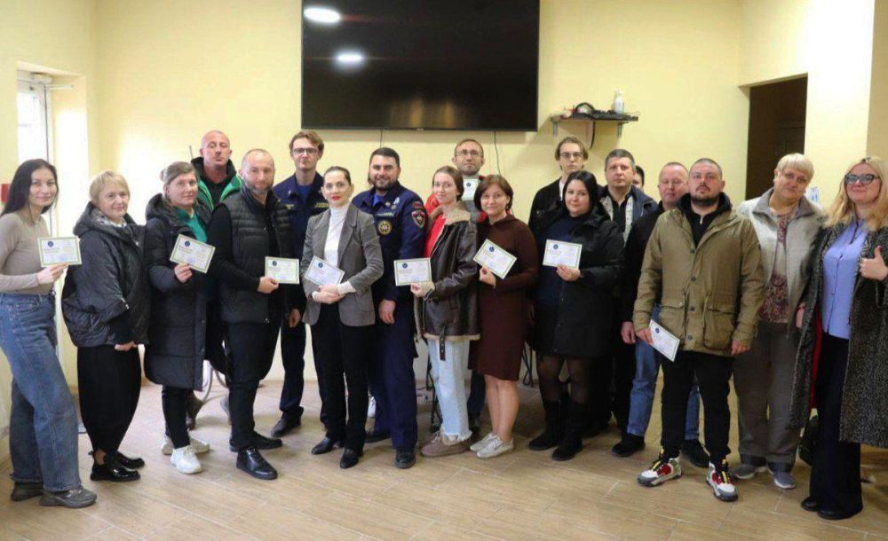 Новые добровольцы-спасатели готовы к действиям!