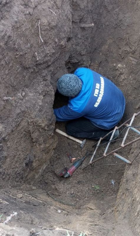 Аварийно-восстановительные работы в Верхнерогачикском округе