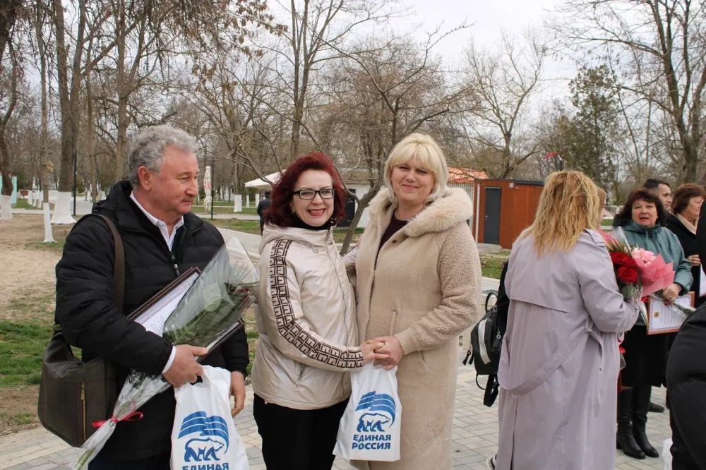 Геническ-празднование дня работника культуры