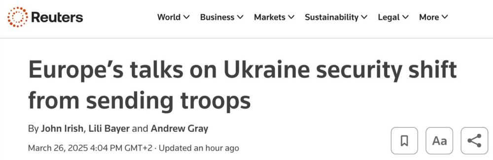 ������ ������� �� ���� �������� ����������� � �������, ������ ������������� ���������� ������ ��������, ����� Reuters �� ������� �� ���������