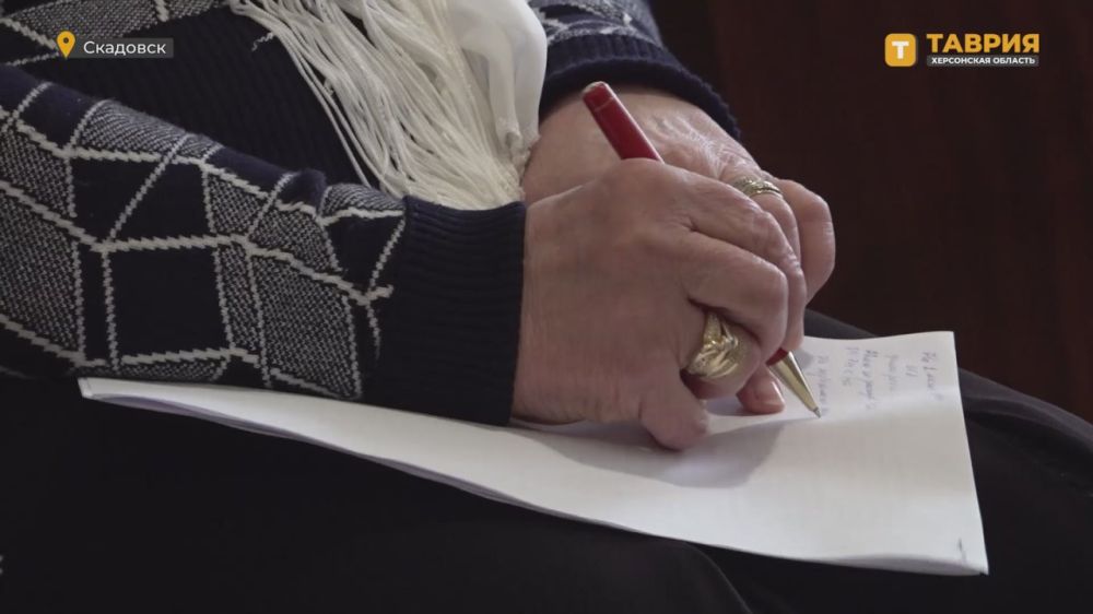 Глава Скадовского округа Александр Дудка отчитался о результатах его деятельности и Администрации за 2024 год