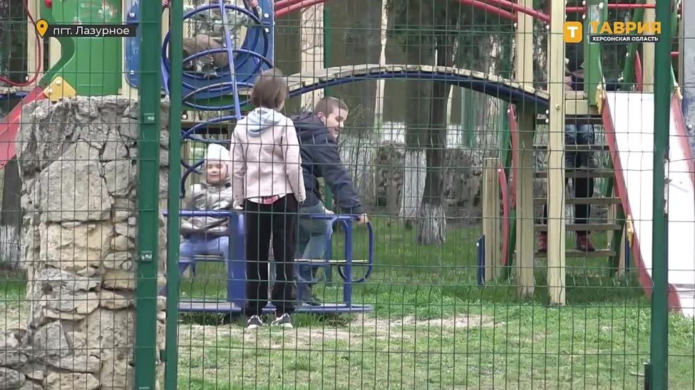 В Лазурном Скадовского округа прошло празднования дня поселка