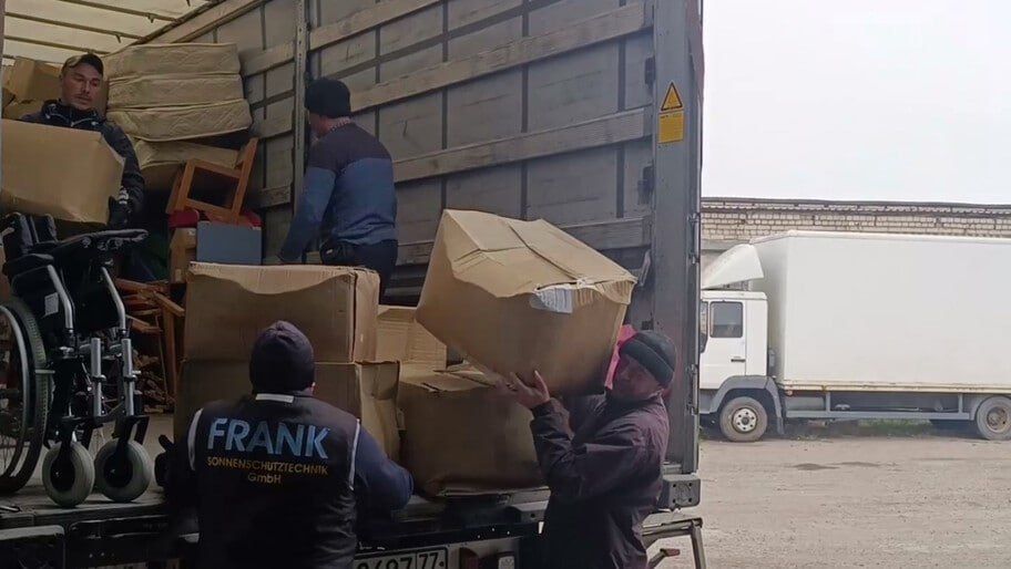 Скадовскому округу передали гуманитарную помощь из Санкт-Петербурга