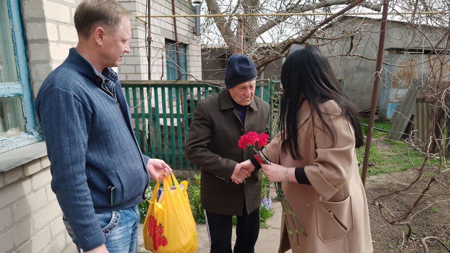 Ветеранам Скадовского округа вручили юбилейные медали Победы