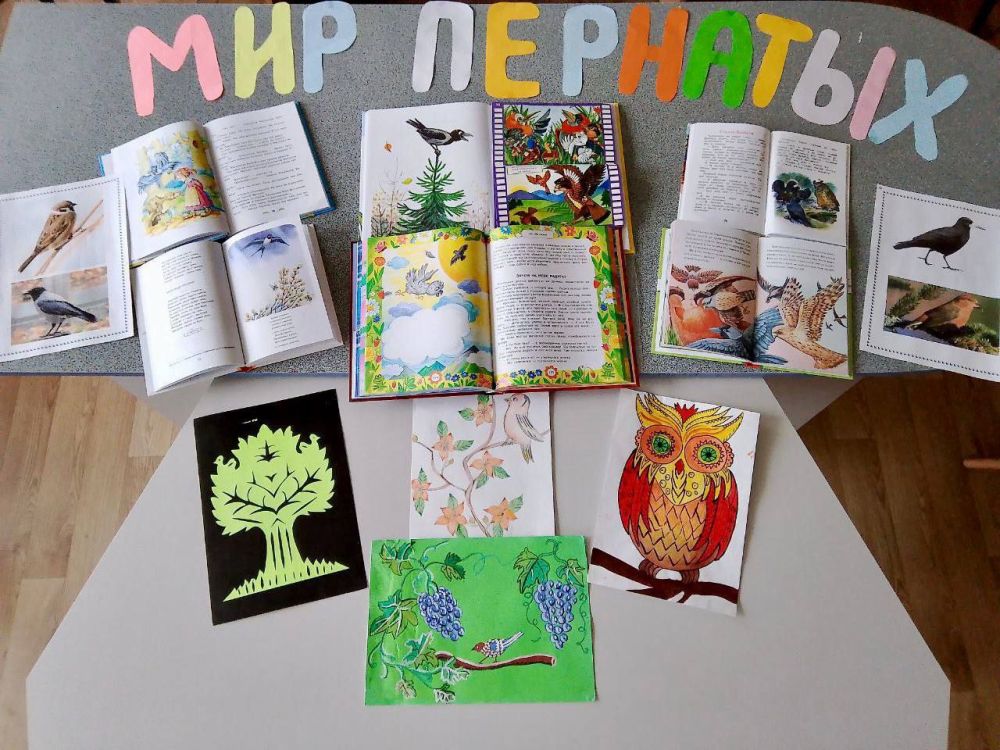 Орнитологический квест в Привольской библиотеке