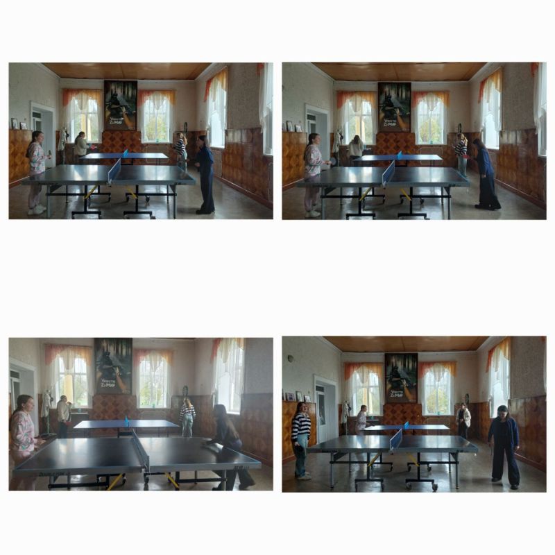 В Новопокровском Доме культуры прошли соревнования по настольному теннису, посвященные Международному Дню Спорта!