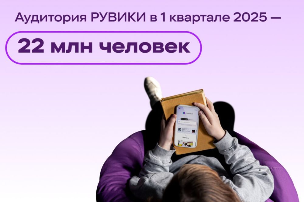 Более 22 миллионов пользователей посетили РУВИКИ в первом квартале 2025 года