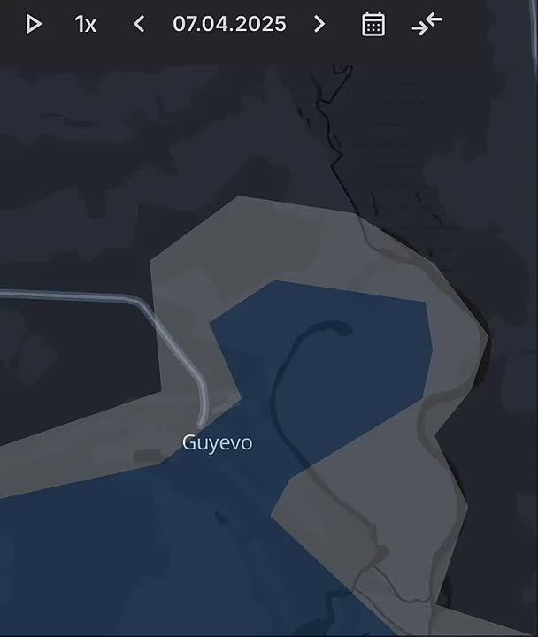 В Курской области паблик Deep State перевел в "серую" зону большую часть села Гуево, о взятии которого вчера сообщило Минобороны