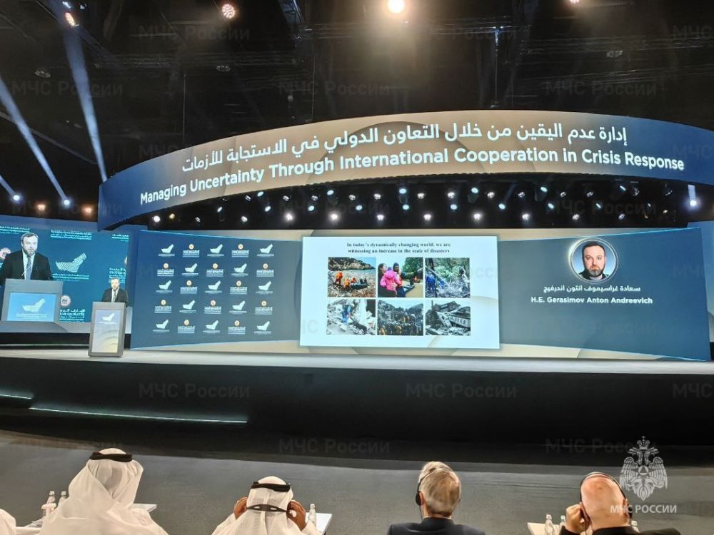 Делегация МЧС России принимает участие в Международном саммите по чрезвычайным ситуациям