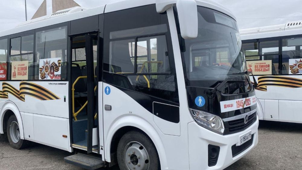 ПСБ брендирует транспорт Херсонской области ко Дню Победы