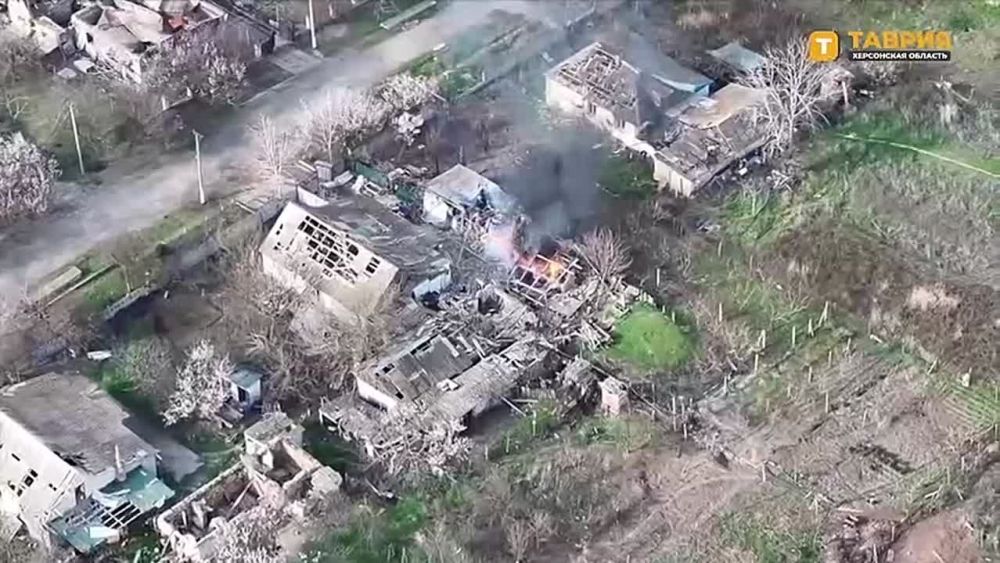 На Херсонском направлении российские войска ликвидировали командный центр украинских беспилотников