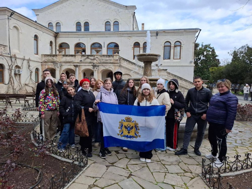 Дети из Херсонской области отправились в Крым в рамках проекта «Дорога в Тавриду»