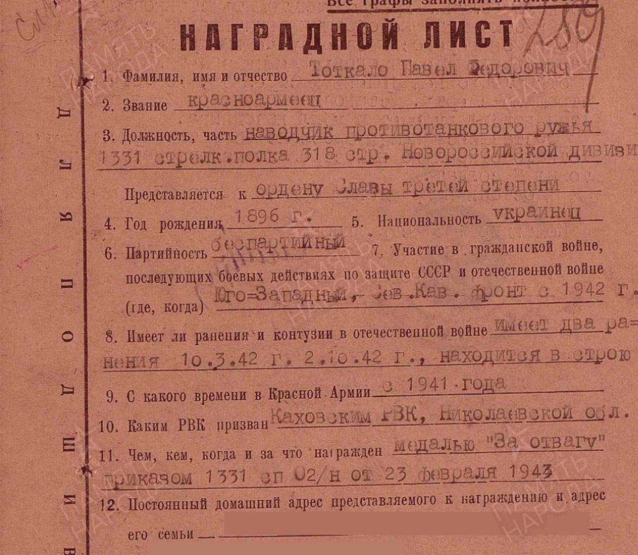 Лица Победы Каховского округа