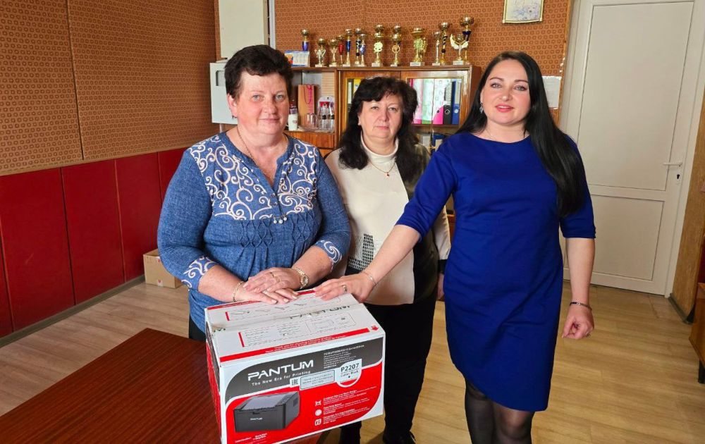 Александр Дудка: Принтер для Михайловской школы: вклад в образование