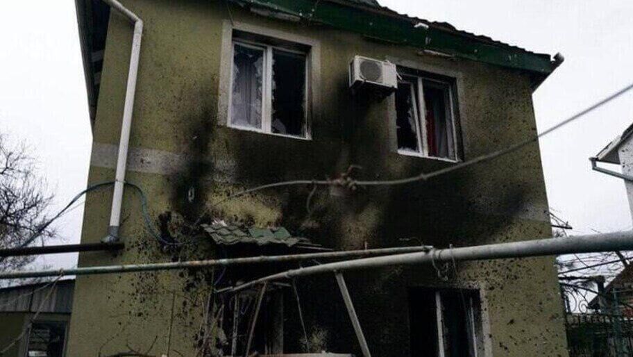 При украинском обстреле Херсонской области пострадал мирный житель