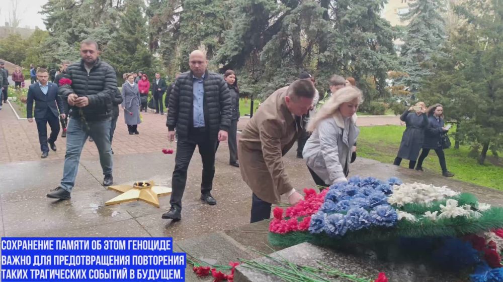 Александр Дудка: В Скадовске почтили память узников фашистских концлагерей