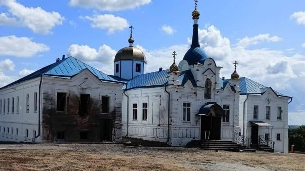 ВС РФ начали штурм Горнальского Свято-Николаевского Белогорского мужского монастыря в Курской области