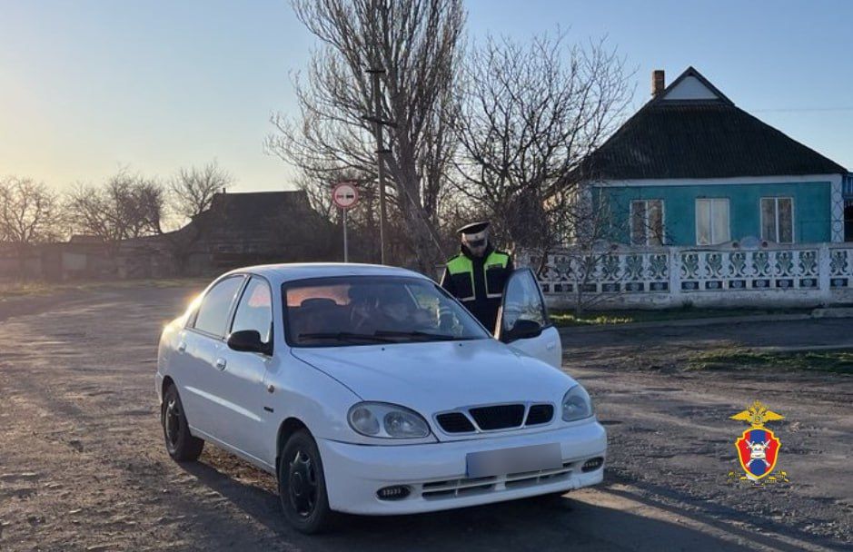 В Скадовском округе госавтоинспекторы выявили шесть нарушений в ходе профилактического рейда "Нетрезвый водитель"