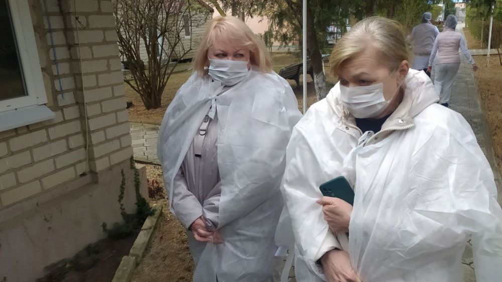 Замминистра труда и социальной защиты Херсонской области посетила Каховский гериатрический пансионат