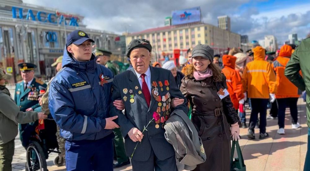 «Я горжусь вами!»: акция памяти к 80-летию Победы в Великой Отечественной войне