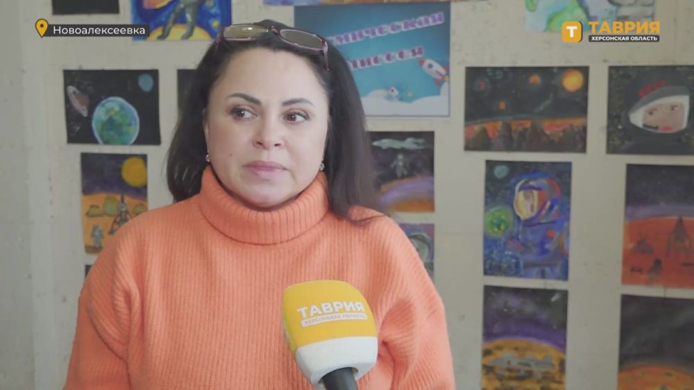 В Новоалексеевке состоялся праздничный концерт, посвященный Дню космонавтики