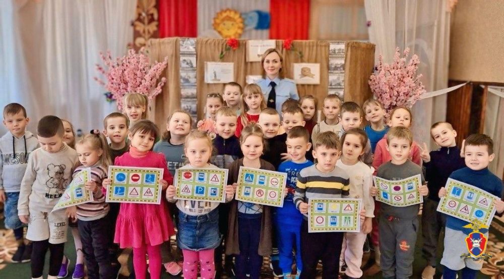 В Чаплынском муниципальном округе госавтоинспекторы провели мероприятие для детсадовцев