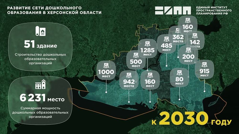 Энвер Абдураимов: 55 детских садов планируют построить к 2044 году в Херсонской области