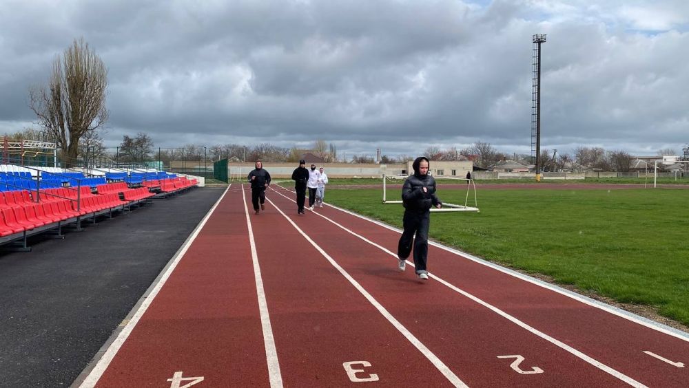 Активисты Геническа снова вышли на «Пробежку Первых»