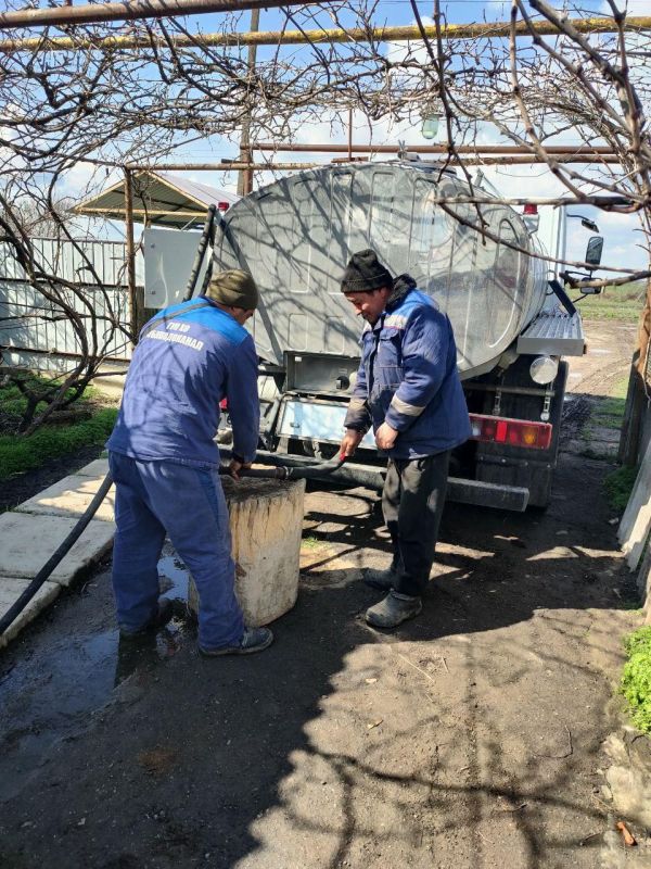 Рязанский водоканал осуществляет подвоз воды в посёлок Новый Этап