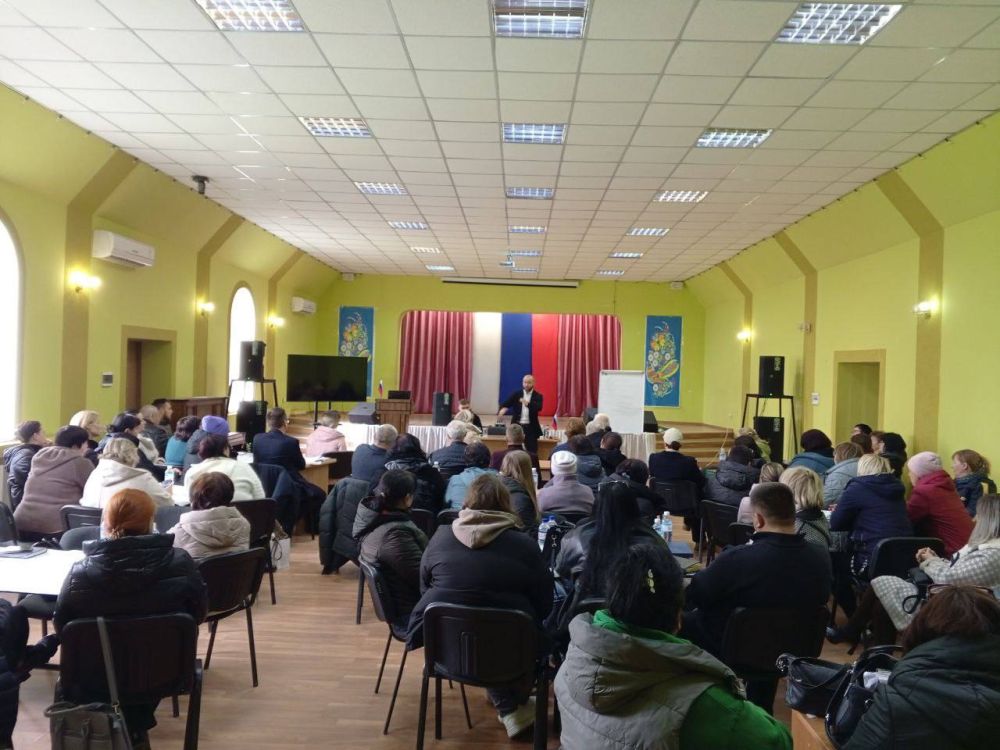 Павел Филипчук: Обучающий семинар прошел в Тавричанском Доме культуры