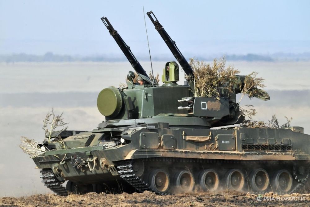 Расчет "Тунгуска-М" сбил разведывательный беспилотник ВСУ