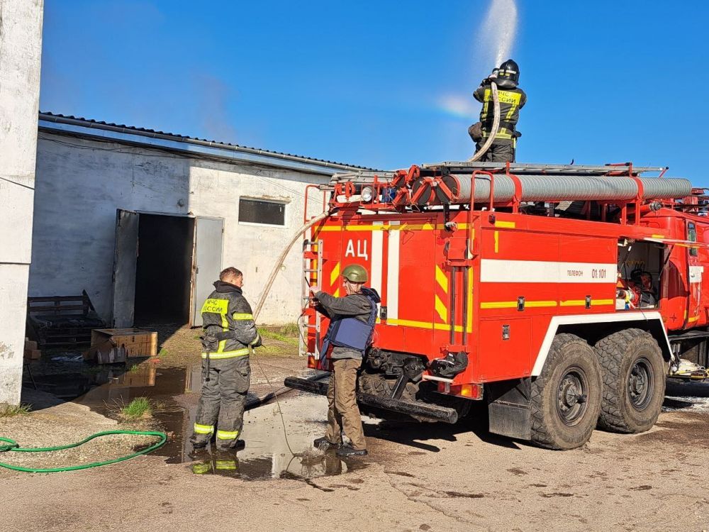 Утром враг нанёс удар по оптовой базе "Мегаполис" в Новой Каховке