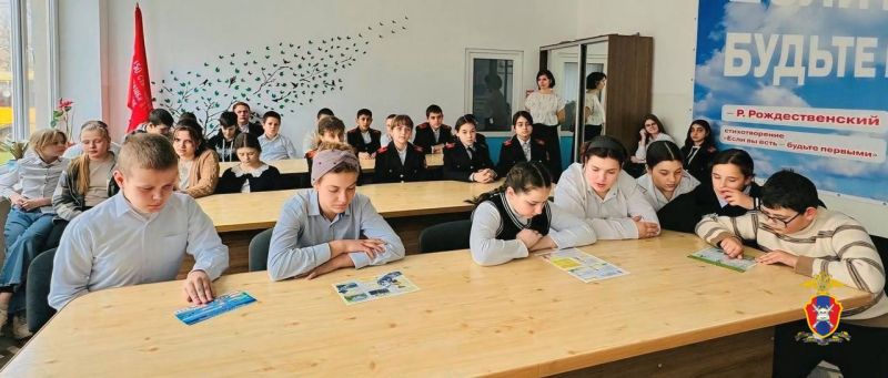 В Чаплынском муниципальном округе госавтоинспекторы провели занятие для школьников