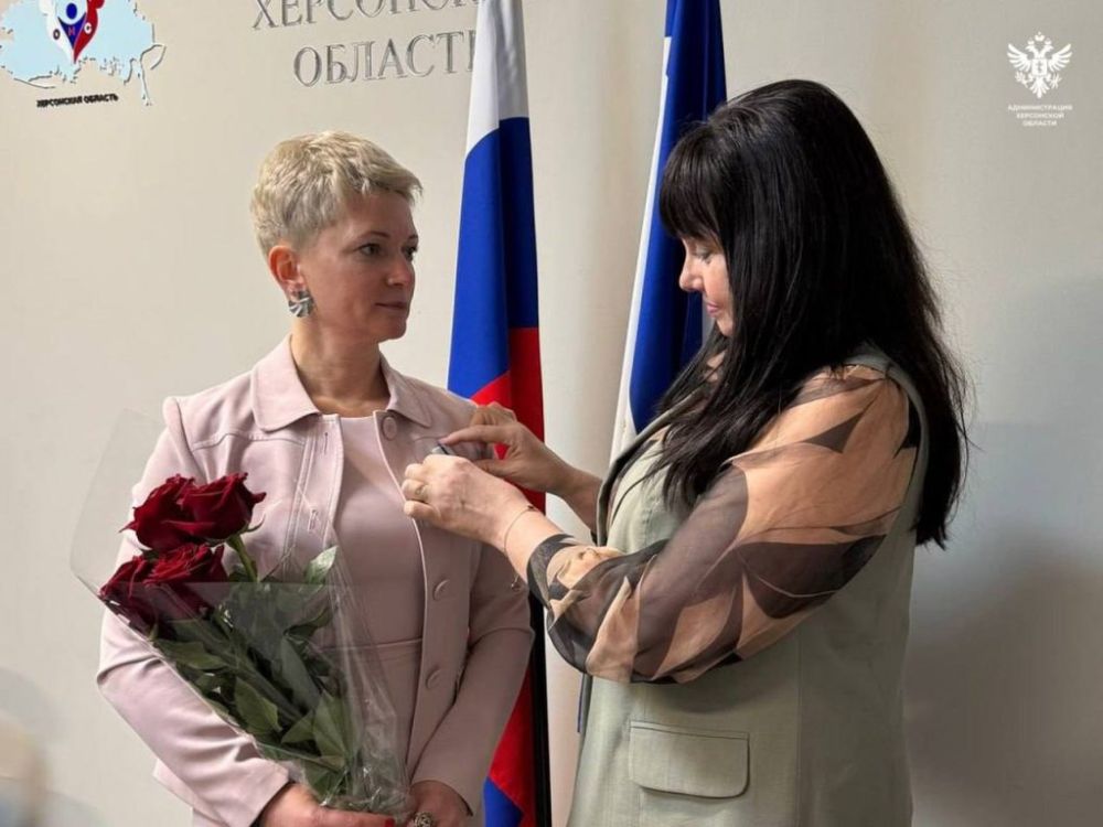 Анна Литвиненко награждена орденом «За заслуги перед Херсонской областью»