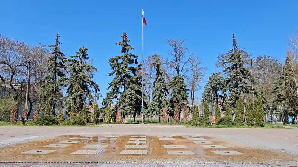 Александр Дудка: Фонтан: символ весны и летнего настроения