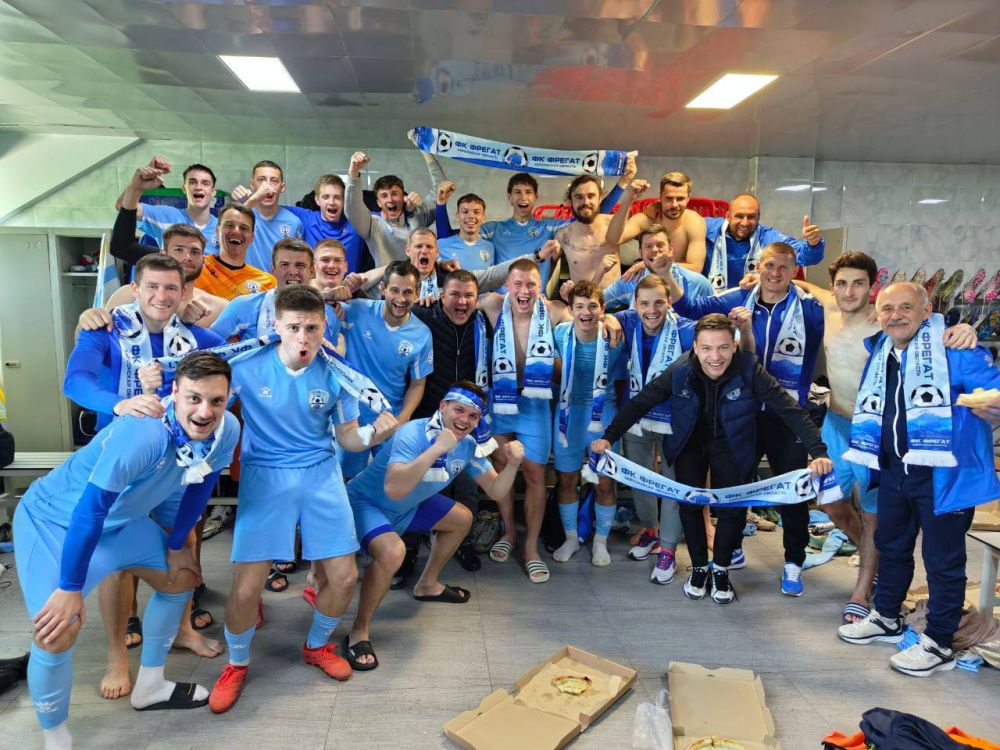 Херсонский ФК "Фрегат" обыграл ФК "Динамо" из Луганска в рамках чемпионата "Содружество"