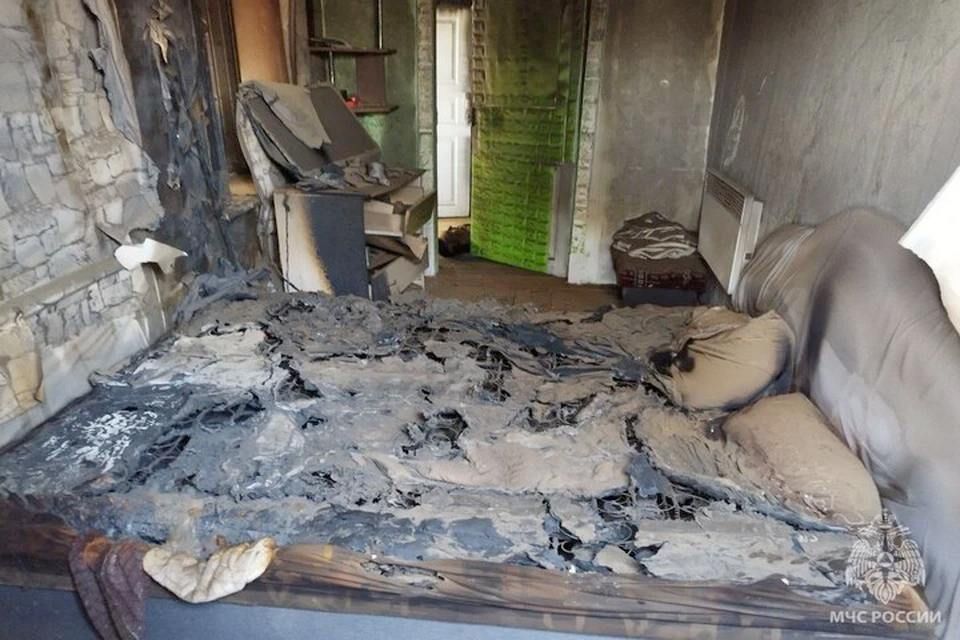 Житель Херсонской области погиб на пожаре из-за неосторожного курения