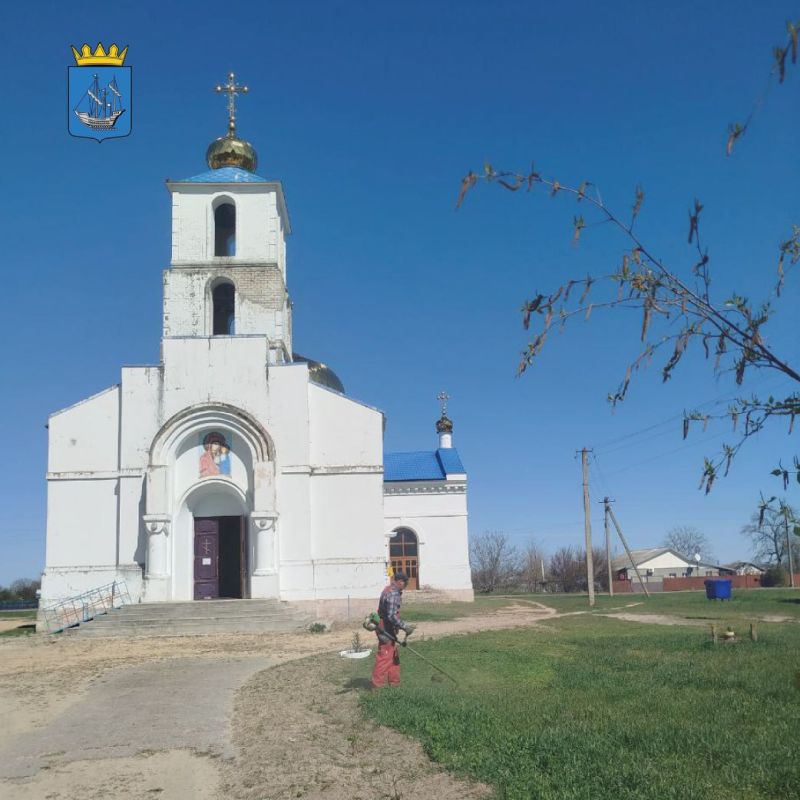 Череда субботников началась в Алешкинском муниципальном округе