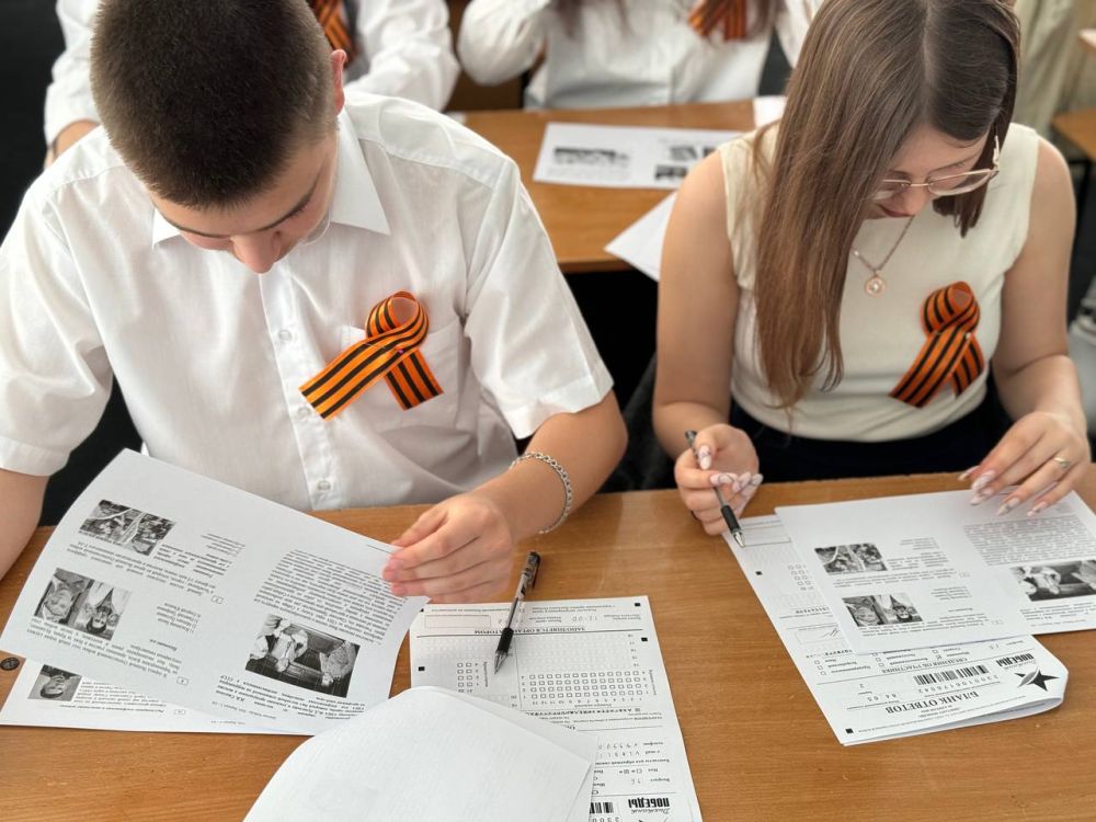 В Херсонской области 75 образовательных учреждений примут участие во Всероссийской акции "Диктант Победы"