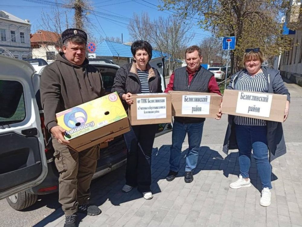 Более 1000 пасхальных куличей из Краснодарского края доставили в Херсонскую область