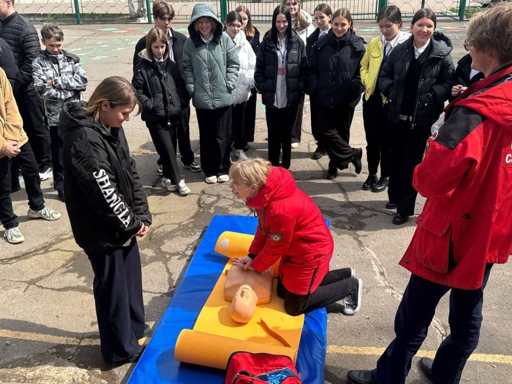 В школах Скадовского округа прошли занятия по оказанию первой помощи пострадавшим