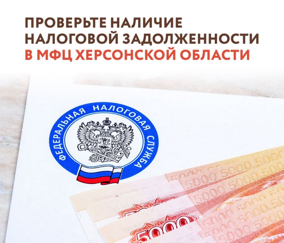 Проверить наличие налоговой задолженности можно в МФЦ